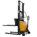 1000kg hand lift semi electric forklift 500kg self loading Stacker